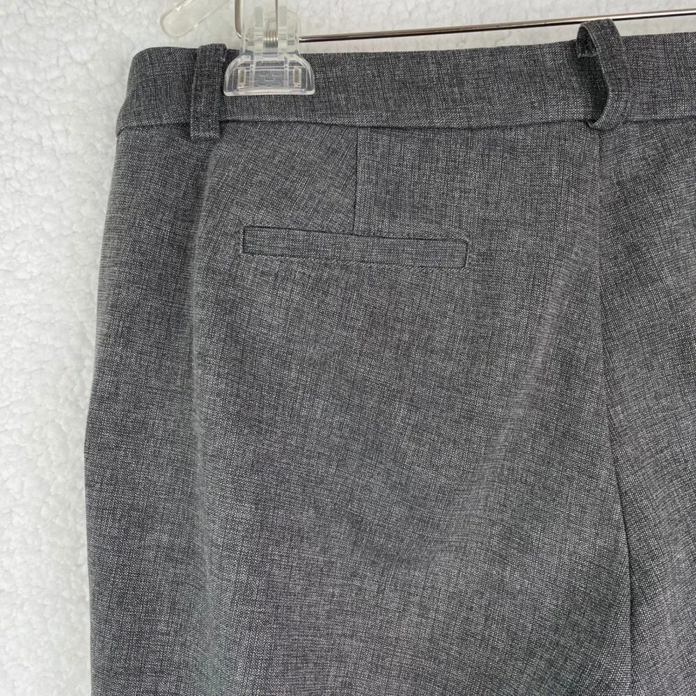 KUT from the Kloth Womens Size 10P Gray Straight Leg Dress Pants Career Slacks‎